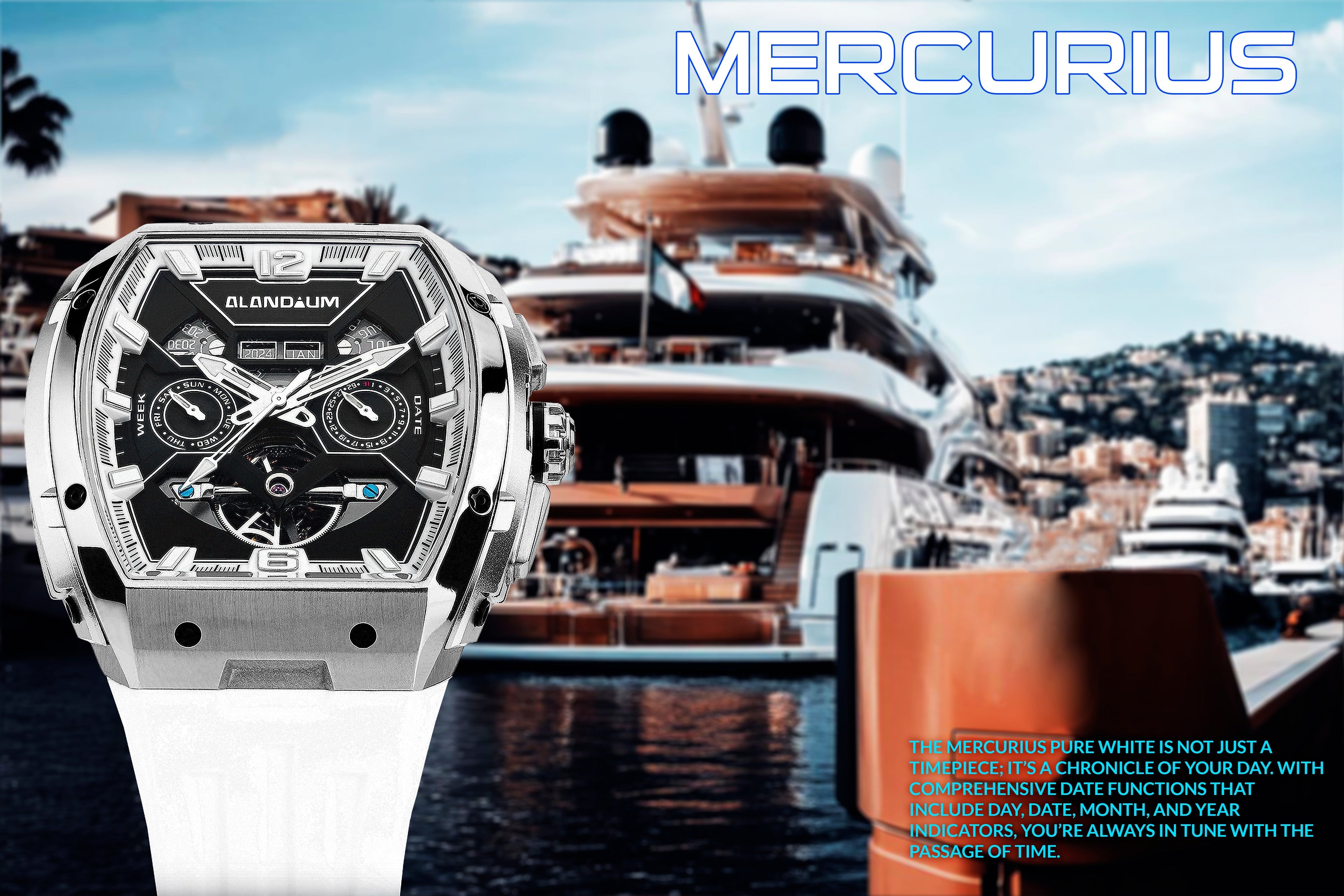 Discover the Mercurius Collection: The most affordable Full Calendar Automatic Watch
