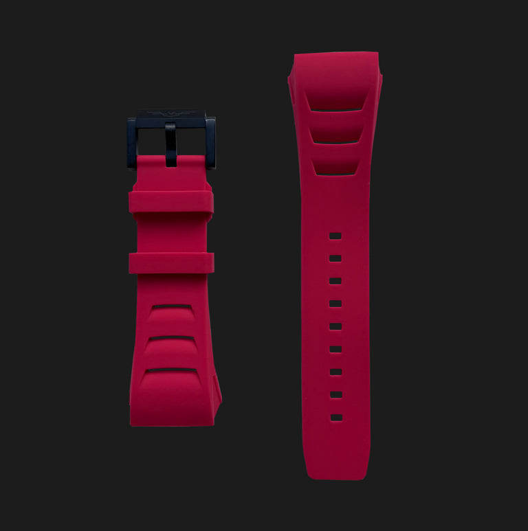 Red Rubber Strap